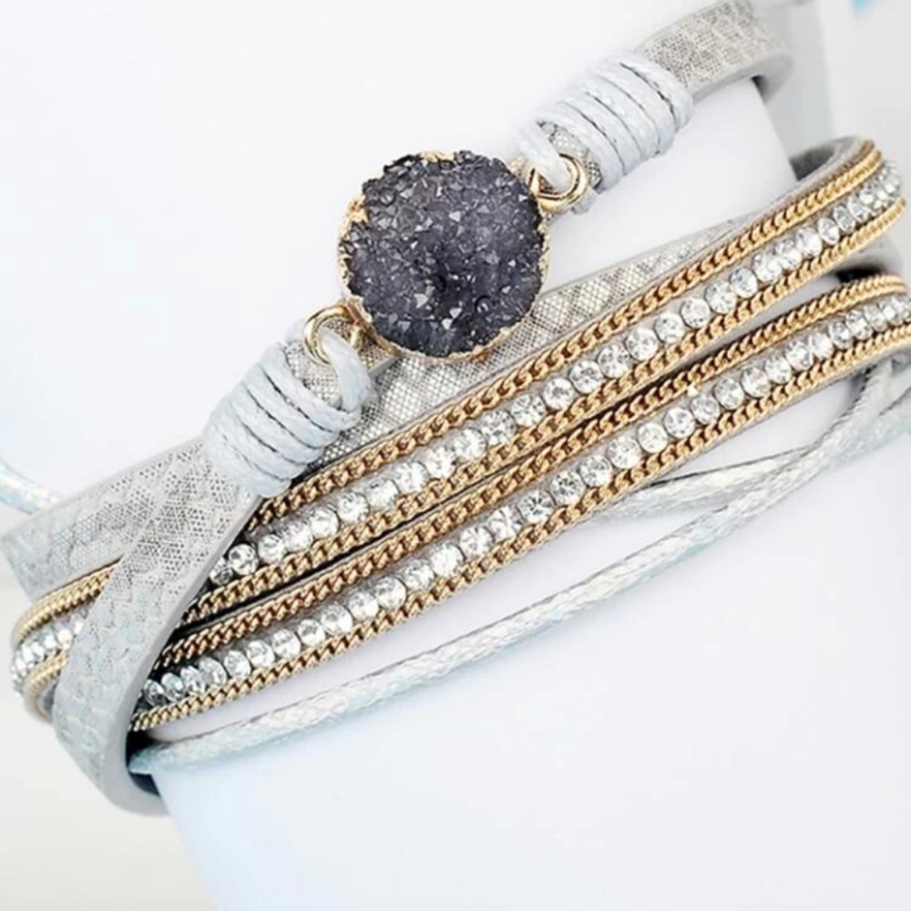 Silver  Double Wrap Bracelet!!